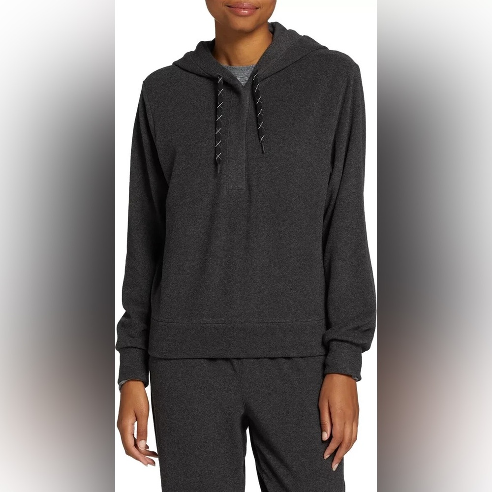 Alpine Design XXL Heather Grey Wanderful Soft Hooded Sweatshirt Sweater